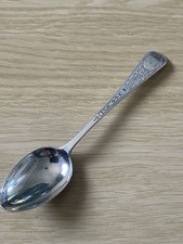 Sterling silver tea spoon made by Hamilton & Inches Edinburgh 1889,  15 grams
