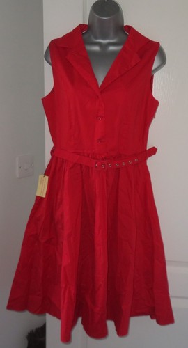 Bnwt lindy bop ladies red - ladies,
