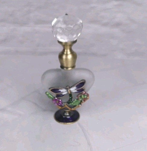 White frosted glass - white, perfume