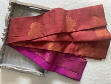 Silk Cotton Saree – Lightweight, Simple & Elegant – Casual Wear / Pooja Saree  