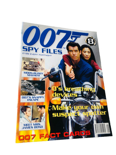 Magazine 007 spy files - 007,