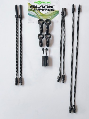 Korda black white bobbin - black,
