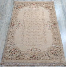 Vintage 4 x 6 ft Hand Knotted