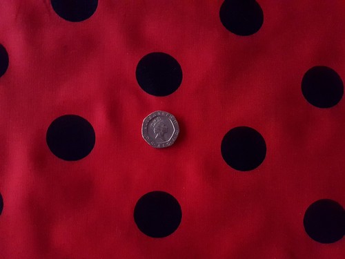 Black and red - black, large