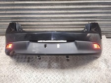 MAZDA 3 BUMPER REAR COMPPLETE IN BLACK MK2 BL 2009 - 2013