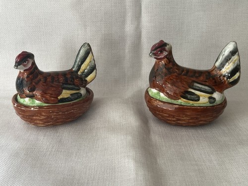 Pair antique staffordshire - pair, of