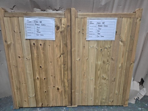 Double boarded flat - flat, wooden