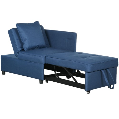 Homcom convertible single - convertible, sofa