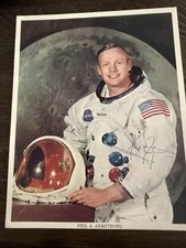 Neil Armstrong Signed Photo