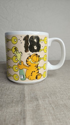 Vintage garfield mug 1978 - vintage,