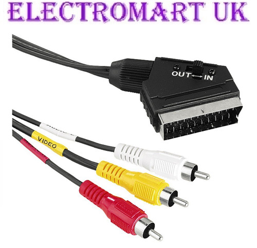 Scart plug male - scart, in