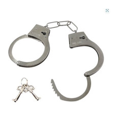 KIDS TOY METAL HANDCUFFS