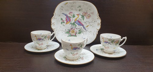 Vintage coalport paradise - paradise, cups