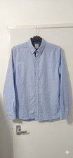 Next Men's Light Blue Oxford