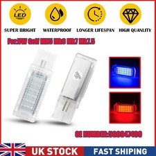 2Pcs For VW Golf MK5 MK6 MK7 7.5 LED Footwell Door Interior Lights Under Smd Uk