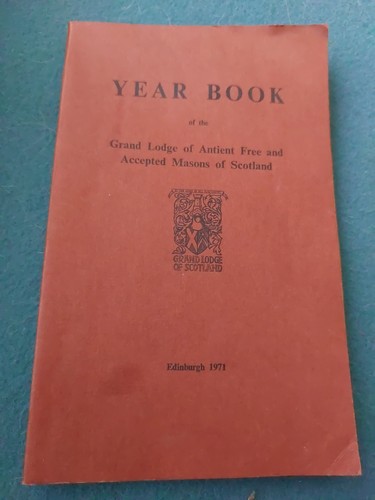 Year book grand lodge - -,