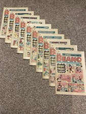 Beano Comics From 1980's Job