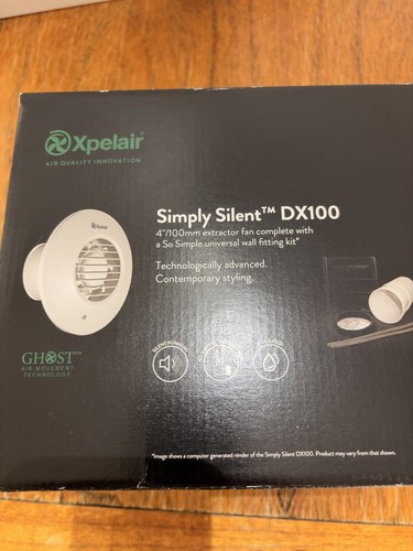Xpelair dx100tr simply silent - simply,