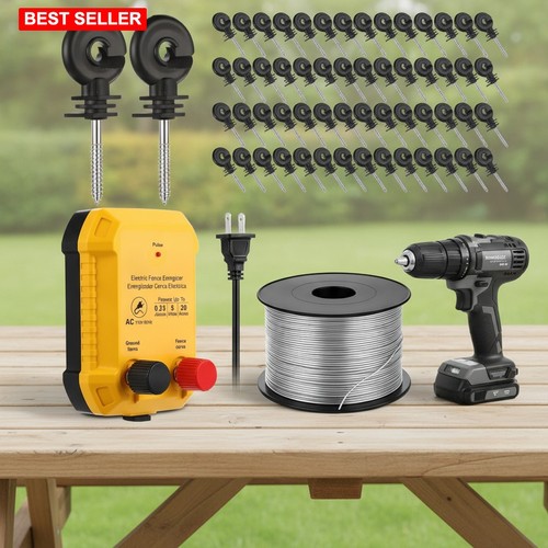 Electric fence charger - electric, kit