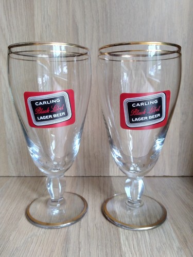 Pair vintage carling - pair, black