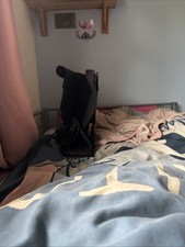 423 boys Bo-Bell Brown Leather 2 Strap Shoes F Fit Uk Size 2 1/2 Euro 35