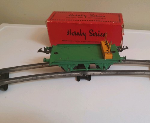Boxed pre war hornby meccano - war, o