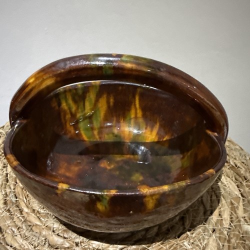 Ewenny pottery posie bowl - pottery,