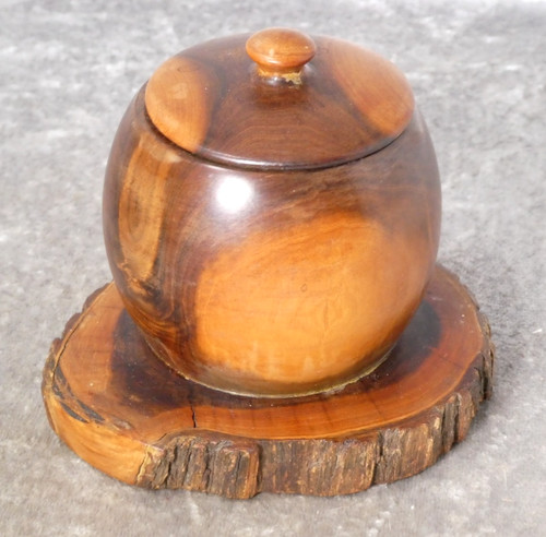 Australian mulga turned wood - australian,