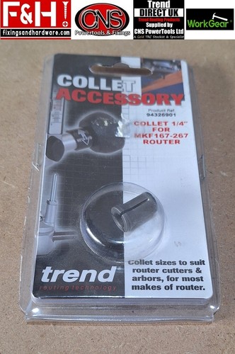 Elu router collet for - 1/4",