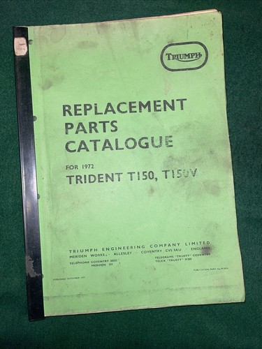 Triumph trident t150 t150v - triumph,