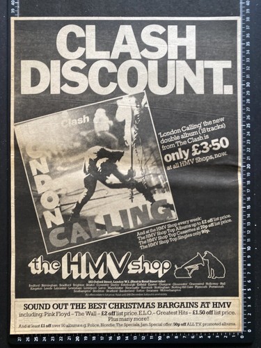 Clash london calling hmv - clash,