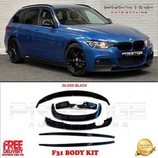 FOR BMW F31 FRONT LIP SPLITTER