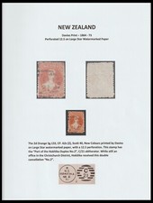 NEW ZEALAND FFQ/CHALON 1864-73