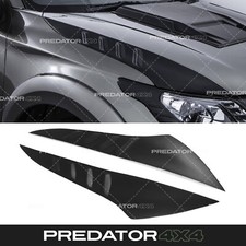 Matte black side - black, bonnet