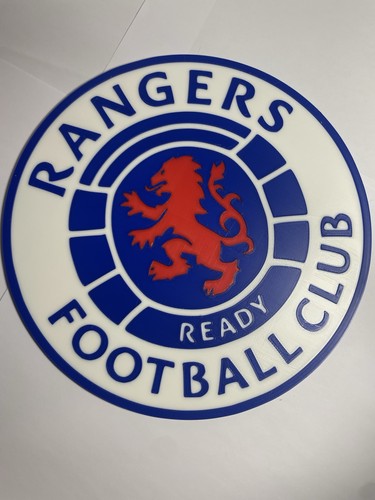 Large rangers badge wall - large,