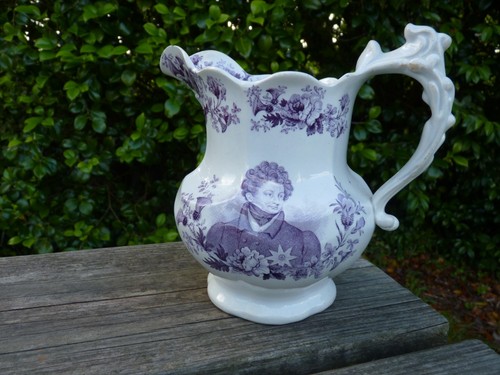 Pearlware purple transfer - transfer, king