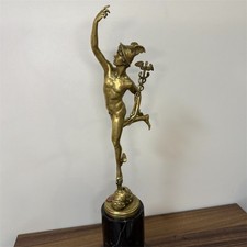 Bronze Mercury Statue Hermes