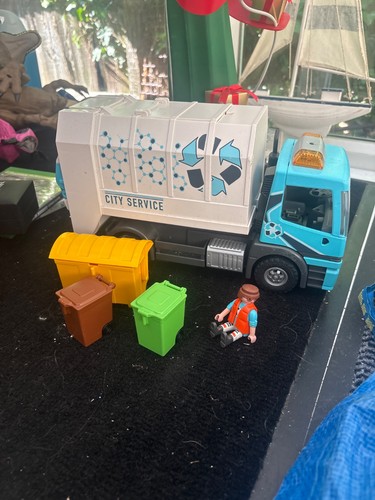 Playmobil recycling truck - playmobil,