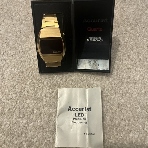 Accurist quartz men red - quartz, men's
