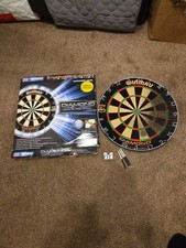 Boxed Winmau Diamond Plus Dartboard -with Darts 