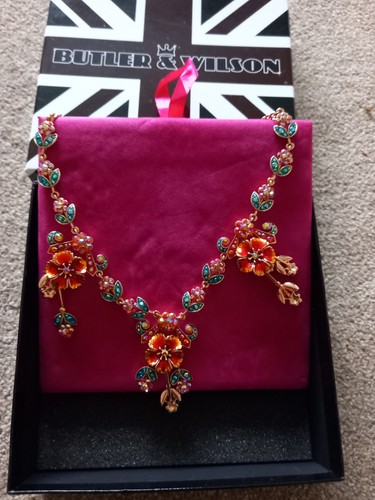 Butler wilson vintage - wilson, floral