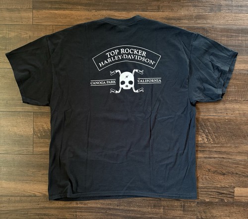 Top rocker harley davidson - top,