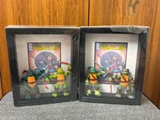 Teenage Tutant Ninja Turtles Action Figure 3D Custom Made Framed Posters 11 x 9"
