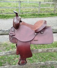 Leather Western Saddle FQHB