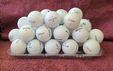 40  used white golf balls -