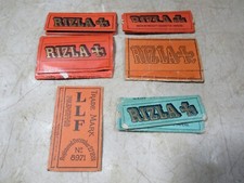 6 Vintage Rizla + With Blue