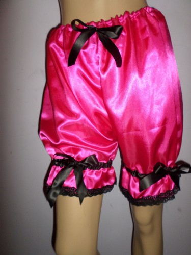Deep pink satin black - ,