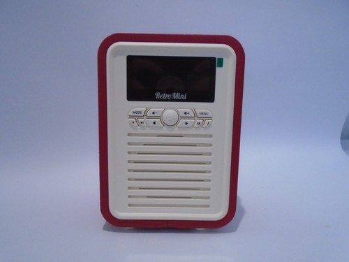 Red retro mini radio - vq,