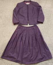 Ladies Vintage Eastex 2 Piece Skirt & Blazer Suit. Skirt Uk16. Blazer Uk18. Wool