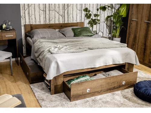 Double storage bed - storage,